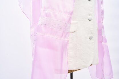 Bethany - Handmade Women's Sheer Organza Tallit - Image 8