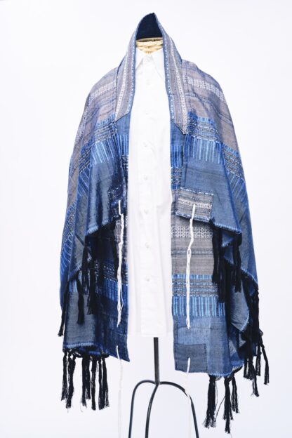 Noah - Handmade Unisex Woven Silk Tallit