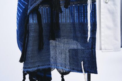 Noah - Handmade Unisex Woven Silk Tallit - Image 11