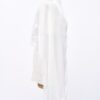 Diana - Handmade Women's White Organza Tallit - Image 3