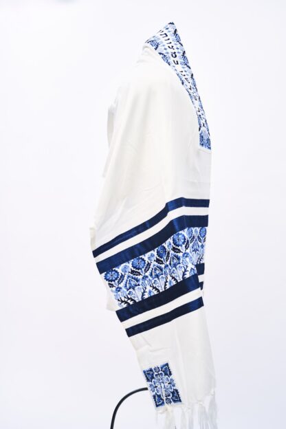 Alex - Handmade Unisex Viscose Tallit - Image 3