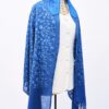 Leslie - Handmade Women's Wool Embroidered Tallit - Image 7