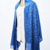 Leslie - Handmade Women's Wool Embroidered Tallit - Image 4