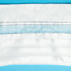 Lily - Handmade Women's Sheer Organza Turquoise Tallit - Image 6