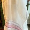 Georgina - Handmade Women's Sheer Pink Organza Tallit - Image 3