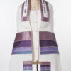 Sylvie - Handmade Unisex Viscose and Silk tallit