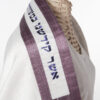 Sylvie - Handmade Unisex Viscose and Silk tallit - Image 5