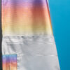 Nina - Handmade Women's Cotton Blend Rainbow Hombre Tallit - Image 2