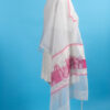 Erin - Handmade Woman's Organza Jerusalem Tallit - Image 3