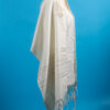 Adrian - Unisex Gold and White Wool Tallit - Image 4