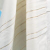 Adrian - Unisex Gold and White Wool Tallit - Image 3