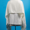 Adrian - Unisex Gold and White Wool Tallit - Image 2