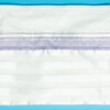 Emily - Handmade Women's Sheer Organza Lavender Tallit - Image 7