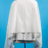 Ellis - Unisex White and Silver Acrylic Tallit - Image 6