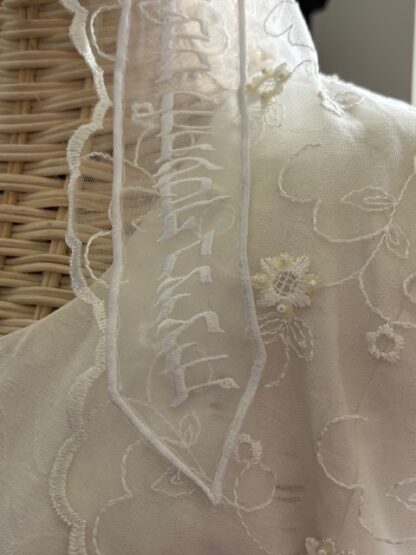 Alfie - Handmade Women's Sheer Organza Tallit - Image 4
