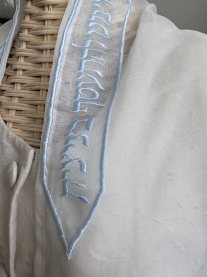 Meadow - Handmade Women's Organza Tallit - Image 4