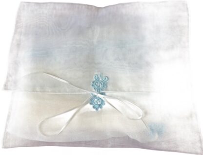 Meadow - Handmade Women's Organza Tallit - Image 8