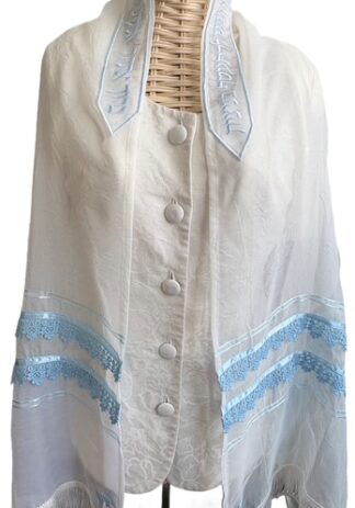 Meadow - Handmade Women's Organza Tallit