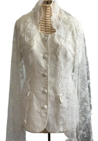 Alfie - Handmade Women's Sheer Organza Tallit