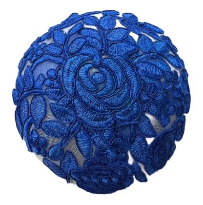 New Royal Embroidery - Handmade Womens Embroidered Kippah - Image 4